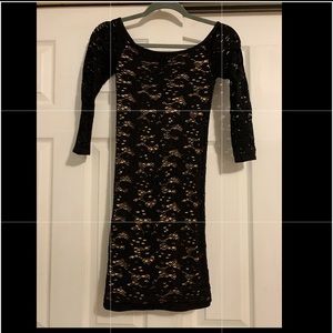 Black FItted Dress GUESS